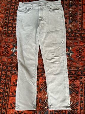 Faherty Super Soft Denim Pants - 33x29, Sage Green